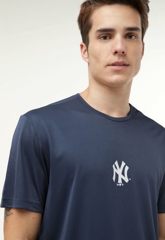 Camisa MLB New York Yankees New Era Azul-marinho T-shirt