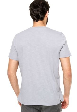 Camiseta Manga Curta Colcci Estampada Cinza