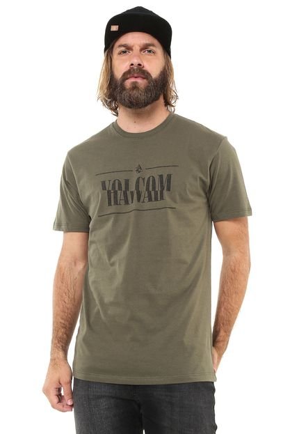 Camiseta Volcom Melt Verde - Marca Volcom