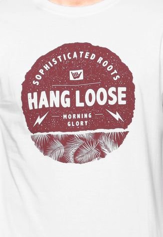 Camiseta Hang Loose Flash Branca