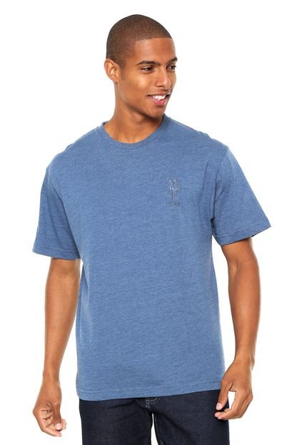 Camiseta U.S. Polo Logo Azul - Marca U.S. Polo