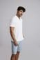 Polo Malha Tricot Slim Fit - Off White P HIGHSTIL - Marca HIGHSTIL