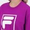Camiseta Manga Longa Fila F-Box Feminina Roxa - Marca Fila