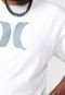Camiseta Hurley Plus Size Icon Over Branca - Marca Hurley