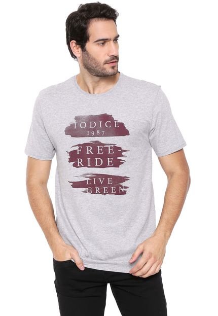Camiseta Iódice Lettering Cinza - Marca IÓDICE