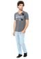 Camiseta Calvin Klein Jeans Basic Cinza - Marca Calvin Klein Jeans
