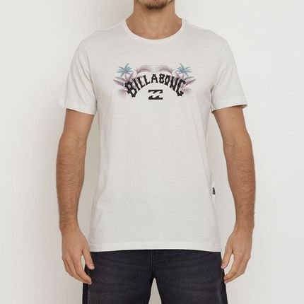 Camiseta Billabong Arch Fill II Masculina Off White - Marca Billabong