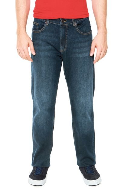Calça Jeans Lacoste Reta Azul - Marca Lacoste