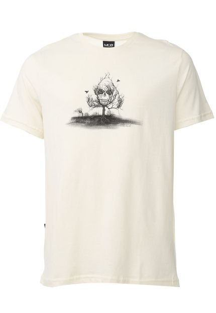 Camiseta MCD Skull Tree Off-White - Marca MCD