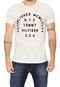 Camiseta Tommy Hilfiger Estampada Bege - Marca Tommy Hilfiger