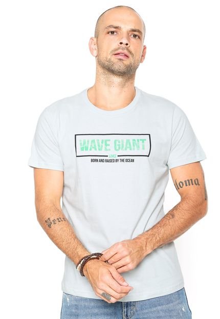 Camiseta WG Silk Smoke Box Verde - Marca WG Surf