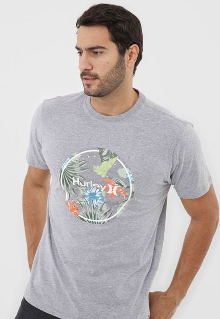 Camiseta Hurley Crush Cinza - Marca Hurley