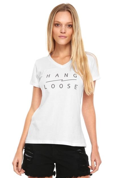 Camiseta Hang Loose Basic Branca - Marca Hang Loose