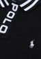 Camisa Polo Polo Ralph Lauren Slim Logo Preta/Branca - Marca Polo Ralph Lauren