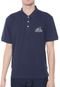 Camisa Polo Tommy Jeans Reta Solid Graphic Azul-marinho - Marca Tommy Jeans