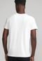Camiseta Osklen Bolso Brasão Branca - Marca Osklen