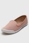 Slipper Moleca Liso Rosa - Marca Moleca