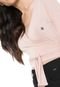 Blusa Cropped Hurley Transcend Rosa - Marca Hurley
