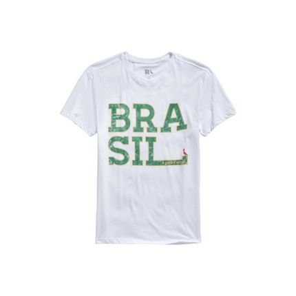 Camiseta Estampada Brasil Reserva Branco - Marca Reserva