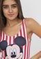 Body Cativa Disney Mickey Branco/Vermelho - Marca Cativa Disney