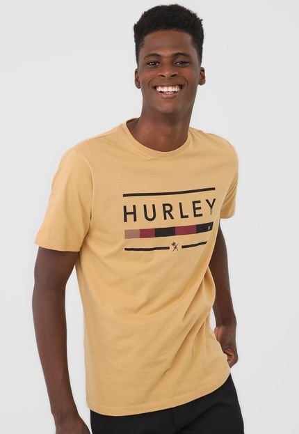 Camiseta Hurley Jockey Triblend Amarela - Marca Hurley