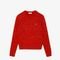 Suéter Lacoste trançado em mistura de lã e algodão Vermelho - Marca Lacoste