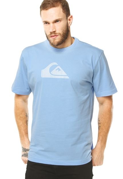 Camiseta Quiksilver Stripe Azul - Marca Quiksilver