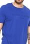 Camiseta Calvin Klein Jeans Frase Azul - Marca Calvin Klein Jeans