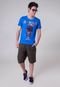 Camiseta Ellus 2ND Floor Caveira Azul - Marca 2ND Floor