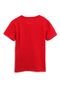 Camiseta Hering Kids Infantil Lisa Vermelha - Marca Hering Kids