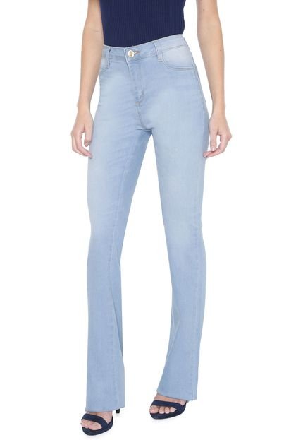 Calça Jeans Sawary Flare Básica Azul - Marca Sawary