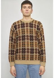 Sweater Casual Reciclado Multicolor Natural Issue (Producto De Segunda Mano)
