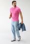 Camiseta Aramis Slim Mini Icon Rosa - Marca Aramis