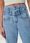 Calça Jeans Wide Leg Super Alta com Cós Duplo - Marca Lez a Lez