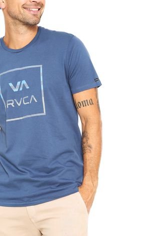 Camiseta RVCA 4Th Va All The Way Azul