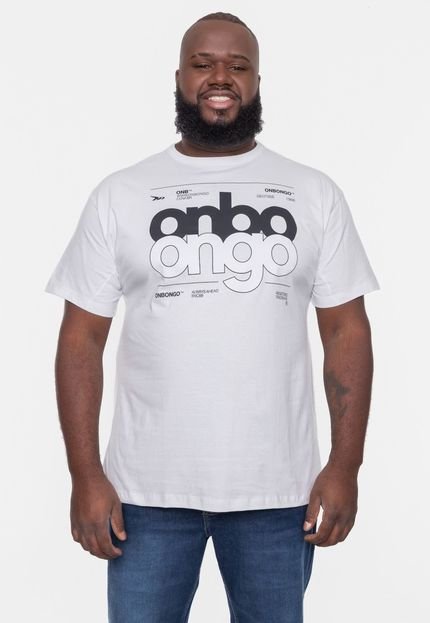 Camiseta Onbongo Plus Size Gravity Branca - Marca Onbongo