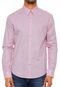 Camisa Calvin Klein Padronagem Rosa - Marca Calvin Klein