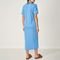 Vestido Colcci T-shirt Dress Ve25 Azul Atomic Blue Feminino - Marca Colcci