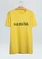 T-Shirt Osklen Stone Samba Amarelo - Marca Osklen