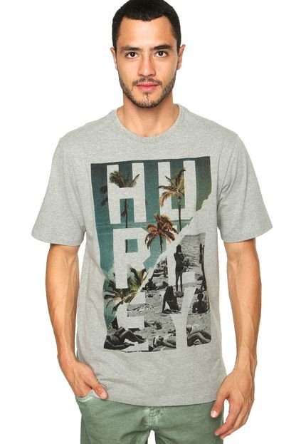 Camiseta Hurley Beach Cinza - Marca Hurley