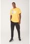 Camiseta NBA Plus Size Estampada Los Angeles Lakers Casual Amarela - Marca NBA