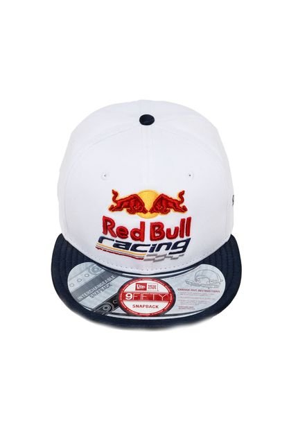 Boné New Era Snapback Red Bull Racing Branco/Azul-marinho - Marca New Era