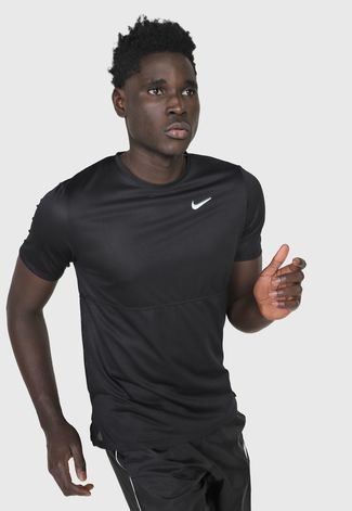 Camiseta Nike Breathe Run To Preta