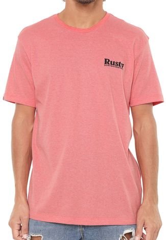 Camiseta Rusty The Firm Coral