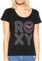 Camiseta Roxy Neon Lights Preta - Marca Roxy