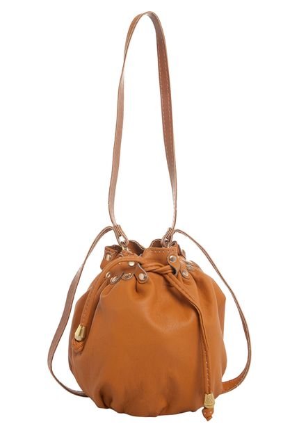 Bolsa Saco FiveBlu Transversal Caramelo - Marca FiveBlu