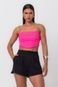 Blusa cropped degraus pink labrava - Marca Labrava