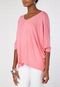 Blusa Ampla Clean Rosa - Marca Triton