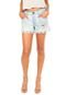 Short Jeans Equus Renda Azul - Marca Equus