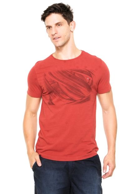 Camiseta Aramis Estampada Laranja - Marca Aramis